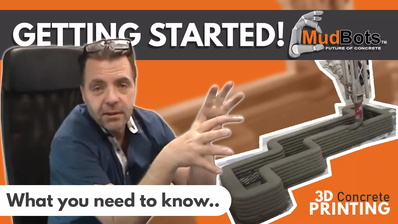 The first step to getting started is to LEARN MORE about 3D Concrete Printing or 3DCP. Watch this video to understand our registration process and how to become a member of our family.

We are educating the ENTIRE WORLD about this exciting new technology and can't wait to talk to you!